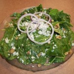 Bleu Honey Spinach Salad